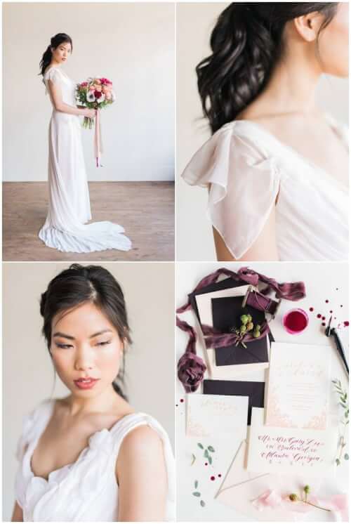 a crisp cool breeze as well as pumpkin spice everything tells us that autumn is officially hither ix Fall Wedding Hair Ideas We Absolutely Adore