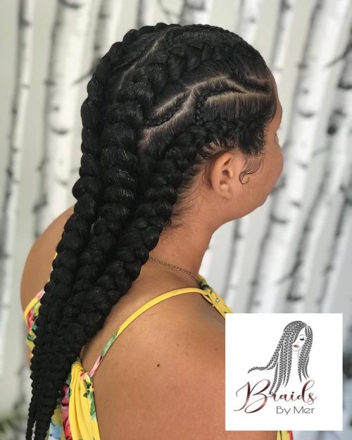 29 Hottest Feed In Braids To Try In 2020