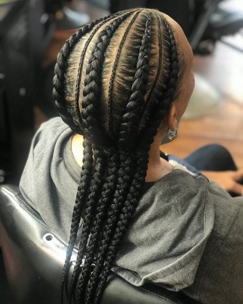 29 Hottest Feed In Braids To Try In 2020
