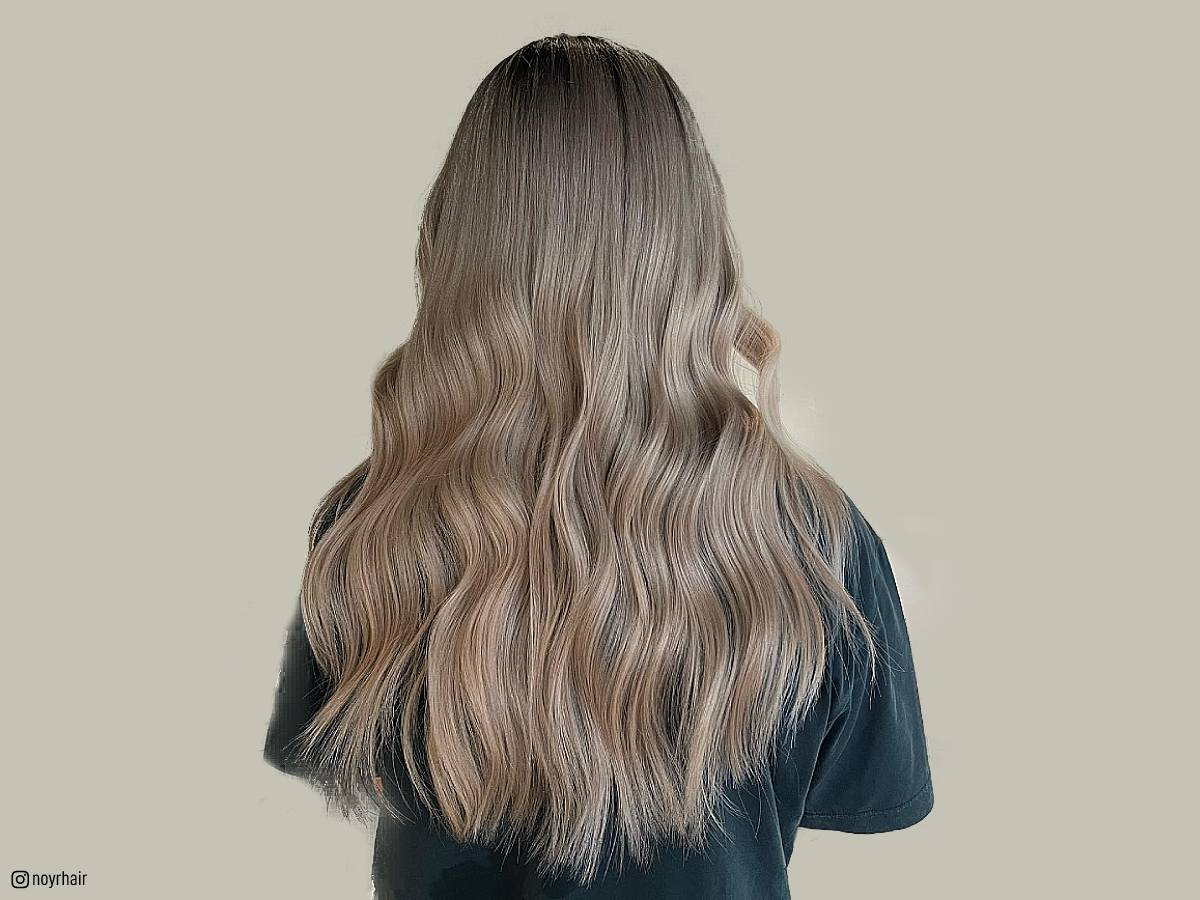 blonde ombre hair ash