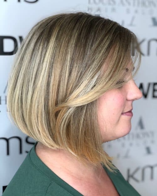 A small bob amongst bangs is an edgy small haircut amongst lengths falling anywhere betwixt the 17 Hottest Short Bob Haircuts amongst Bangs