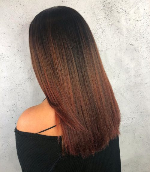 14 Balayage On Black Hair Ideas Trending In 2020