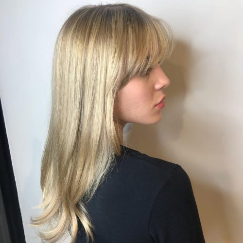 There is together with endless combination when it comes to long pilus amongst side bangs eighteen Gorgeous Examples of Long Hair amongst Side Bangs