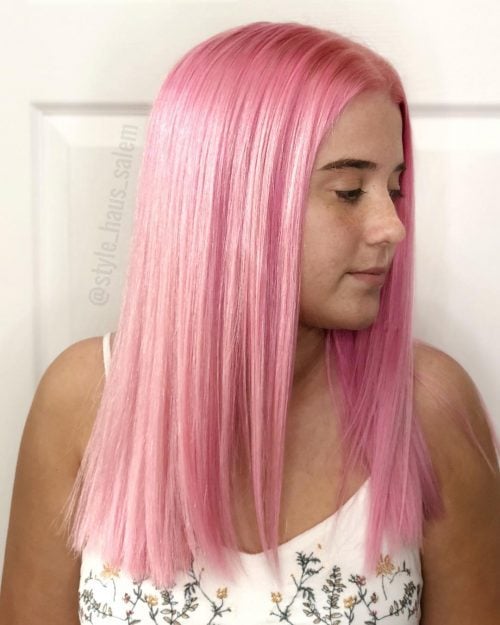 Pink pilus is what every millennial daughter craves for present 31 Amazing Pink Hair Color Ideas Trending Right Now