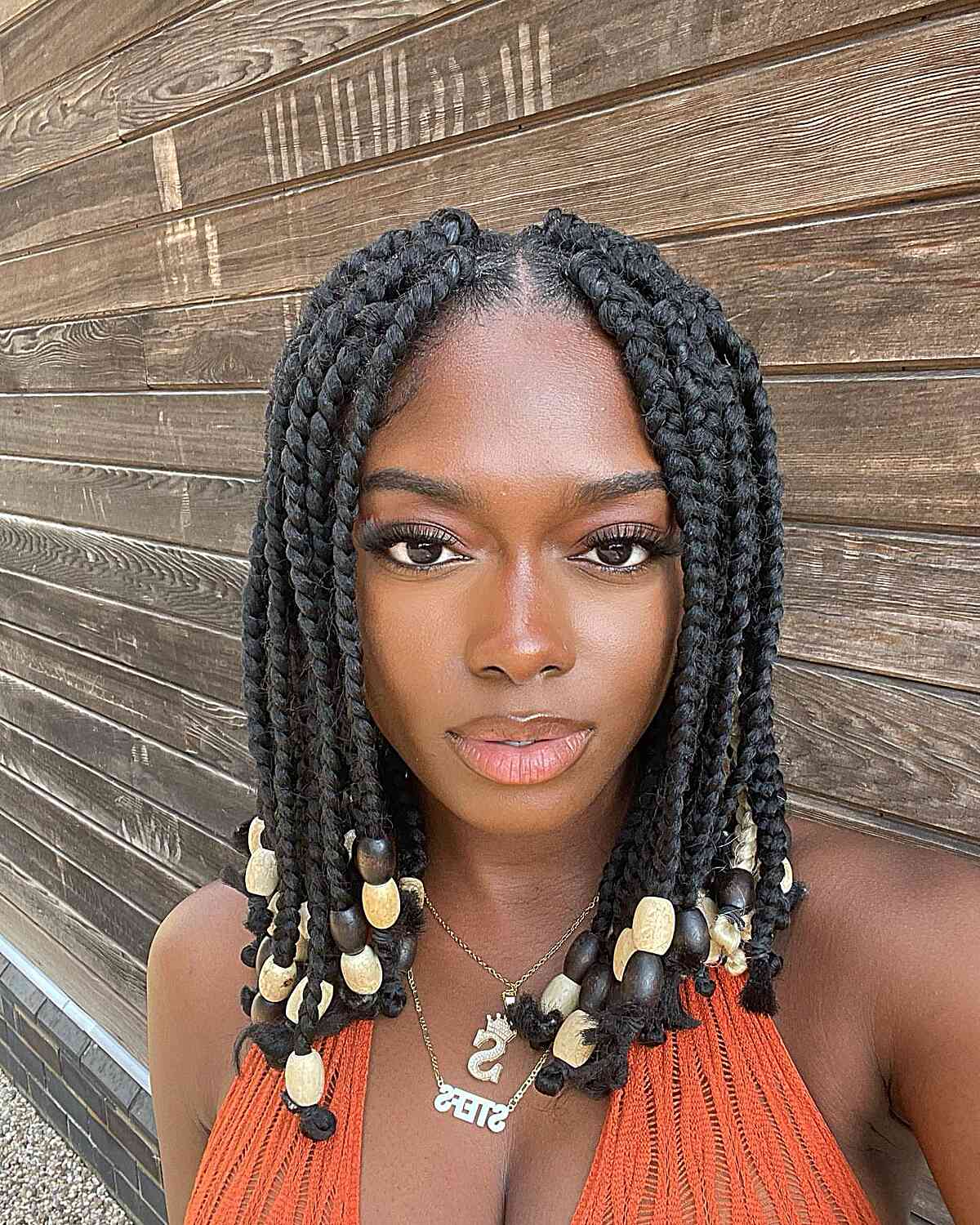 Beautifully Braided Bob for Natural Hair