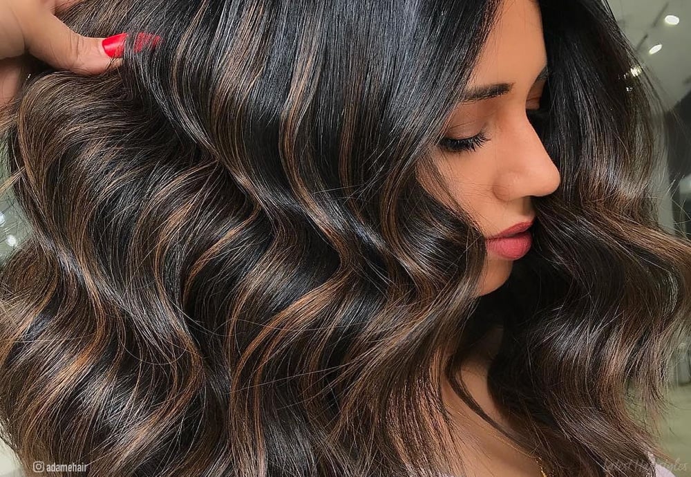 10. 25 Balayage Hair Color Ideas for Dark Hair - wide 6