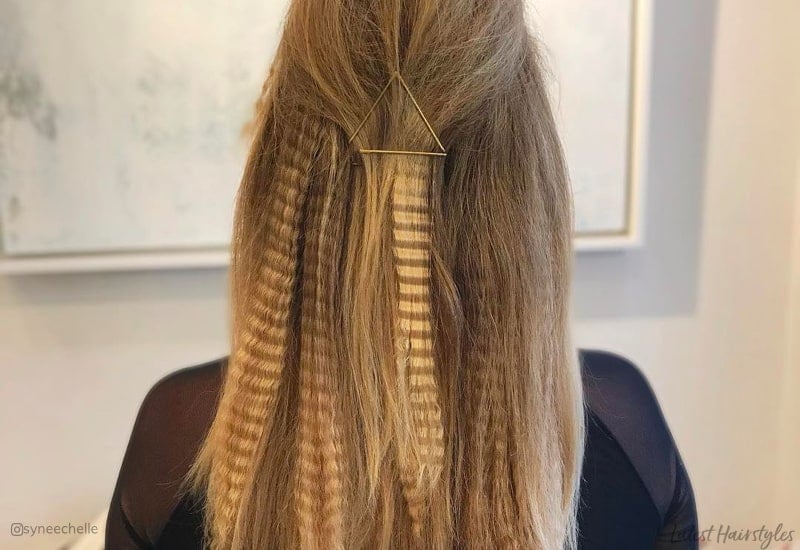 The Ultimate Guide to Crimped Hair  HOWTOWEAR Fashion