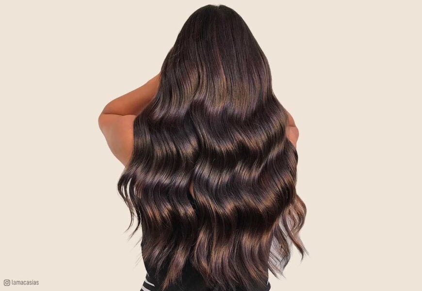 50 Best Ways to Get Dark Brown Hair With Highlights