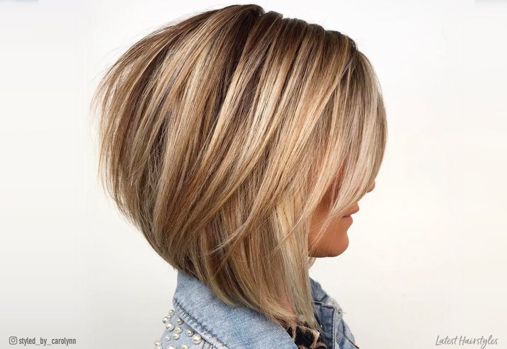 Image of Graduated bob haircut