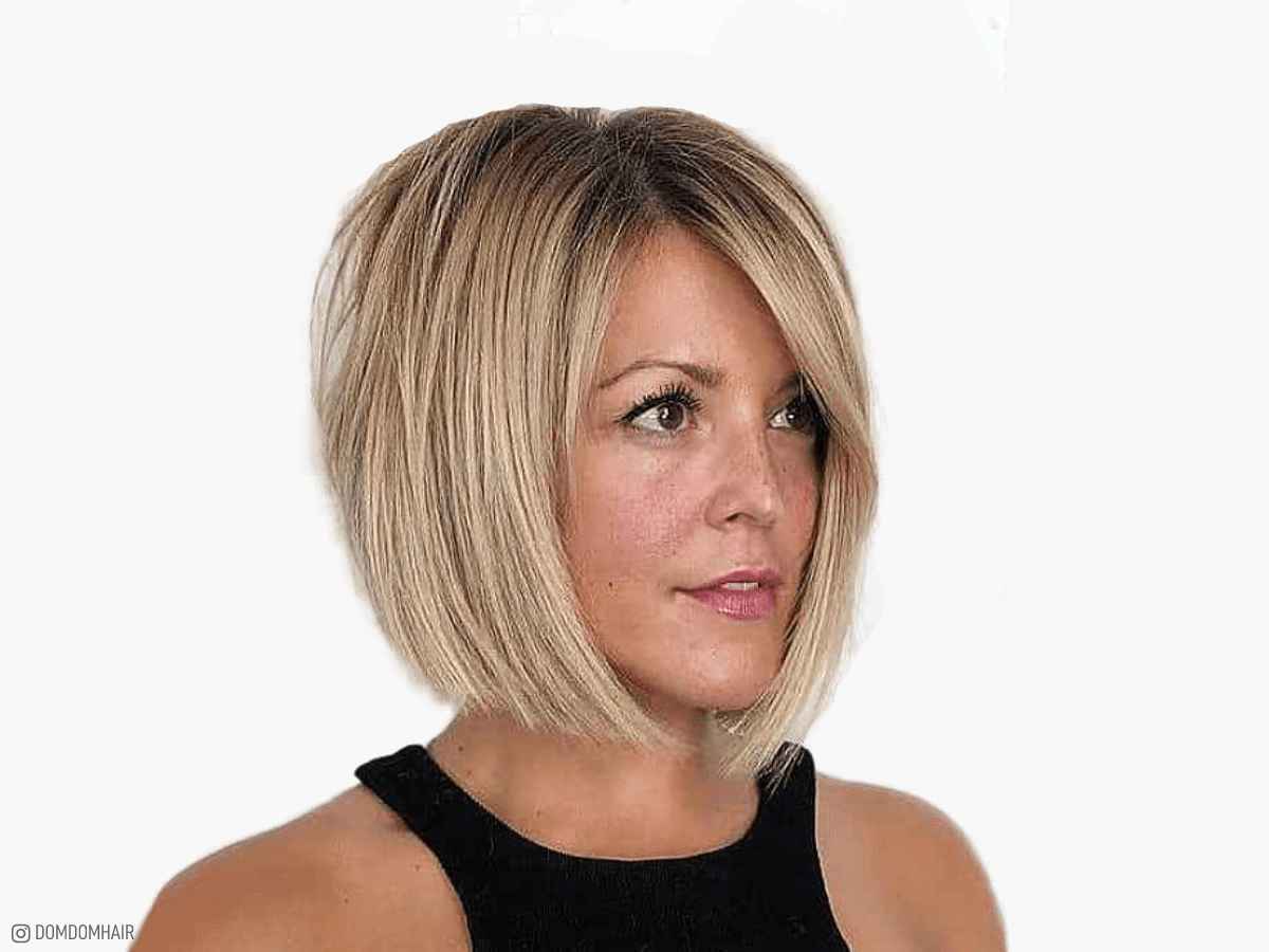 Image of Straight hairstyles for women over 40