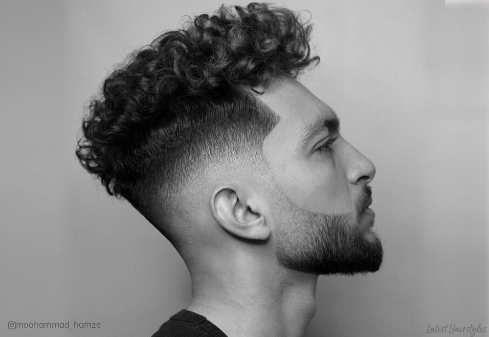 Curly Undercut 30 Modern Curly Hair Undercut for Men  Modern curly hair Curly  hair styles Fade haircut