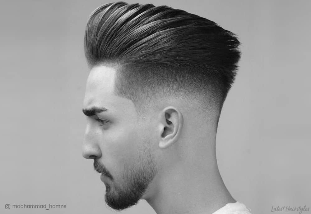 15 Best Pompadour Fade Haircuts For Men In 2020