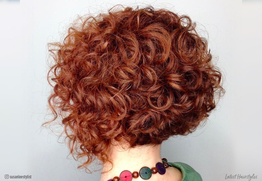 19 Cutest Short Curly Bob Haircuts for Curly Hair