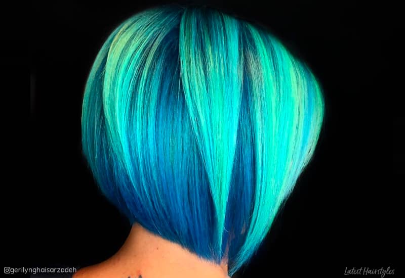 1. "Aqua Teal Blue Hair Dye" - wide 2