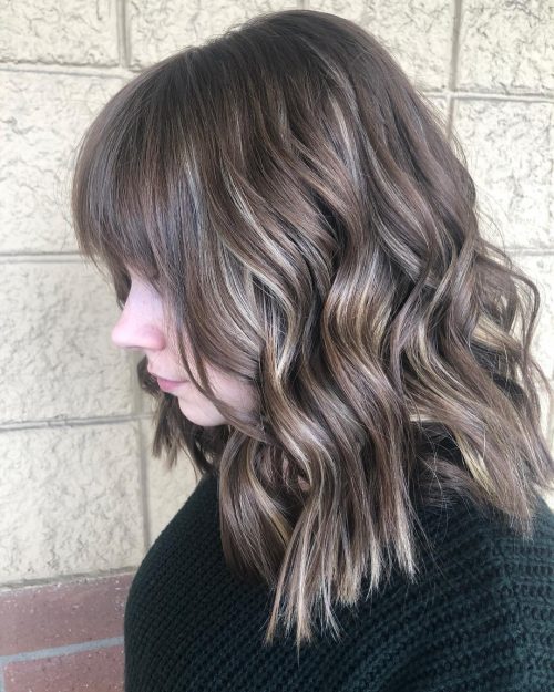View Blonde Hair With Peekaboo Color Background