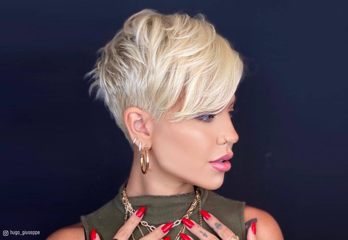 41 Eye-Catching Blonde Pixie Cut Ideas To Show Your Stylist