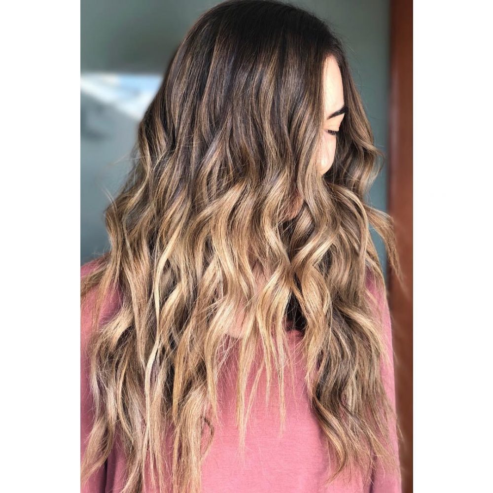 Radiant Bronde Blonde Streaks