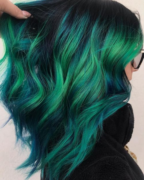 The 13 Hottest Mermaid Hair Color Ideas You Ll See In 2020