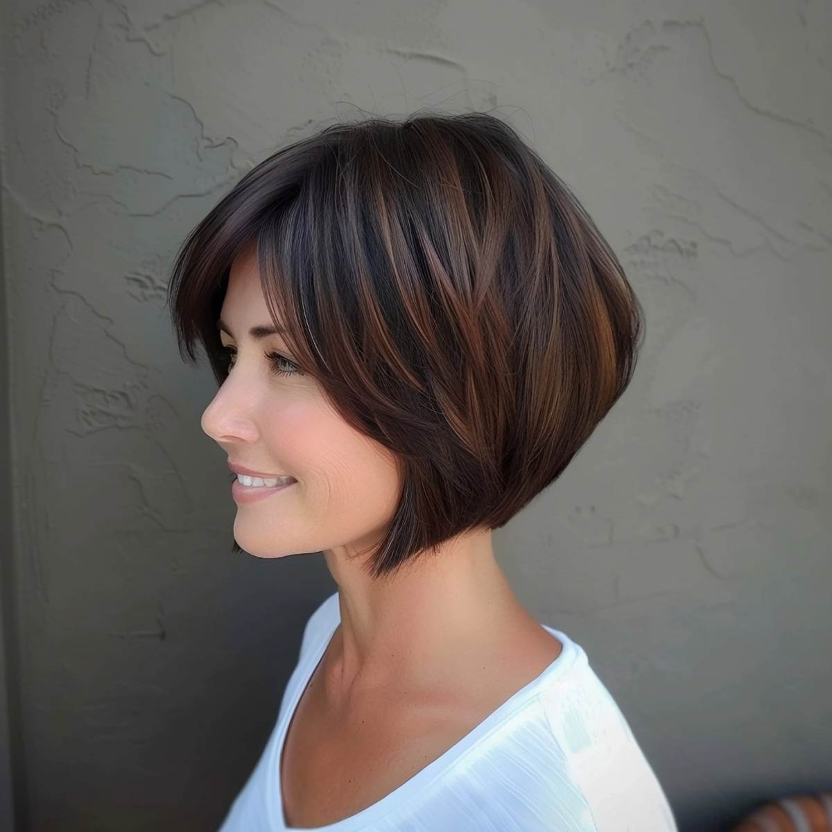 Low Maintenance Bob hairstyle