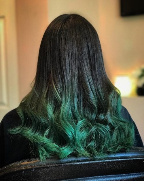 17 Amazing Examples Of Green Hair 2020 Trends