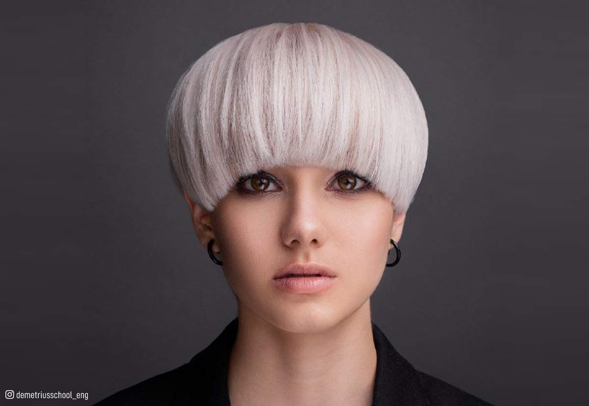 5. "Blue Hair and Bowl Cut: The Ultimate Trend for Girls" - wide 2