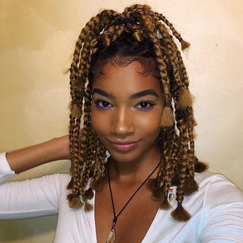 15 Hottest Blonde Box Braids To Try In 2020