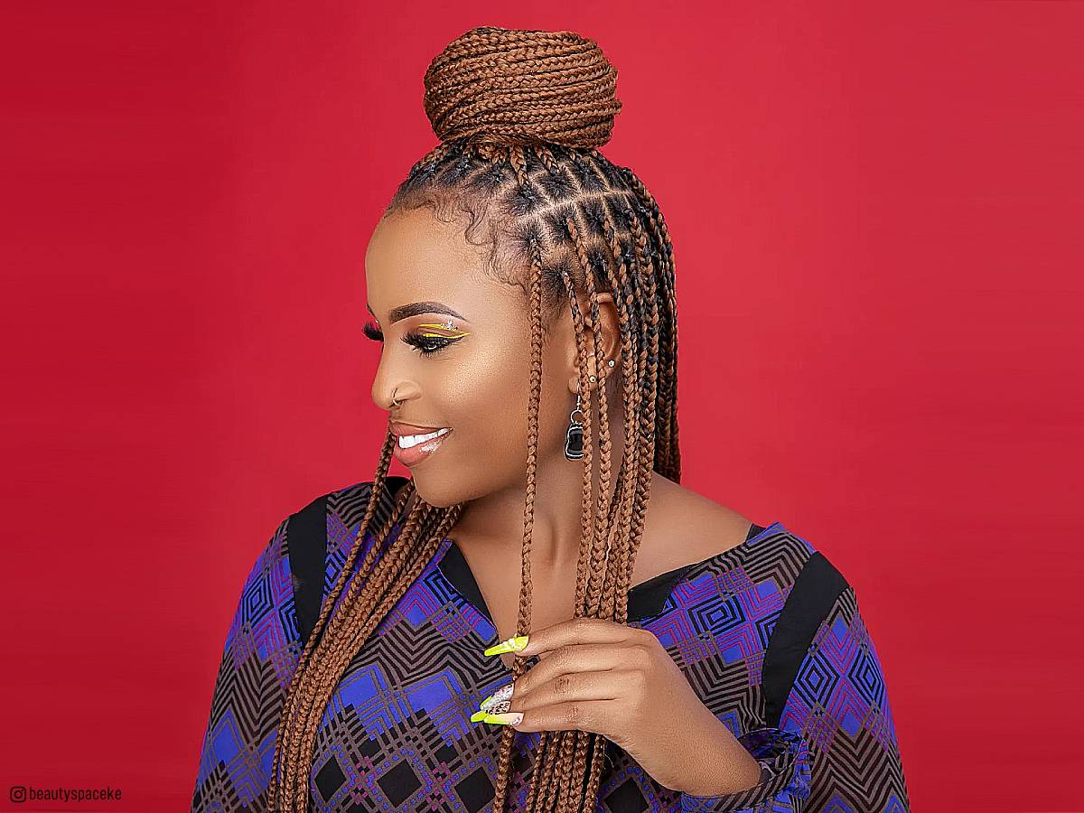 40 Box Braids Hairstyles Women Are Asking for in 2023  Hair Adviser