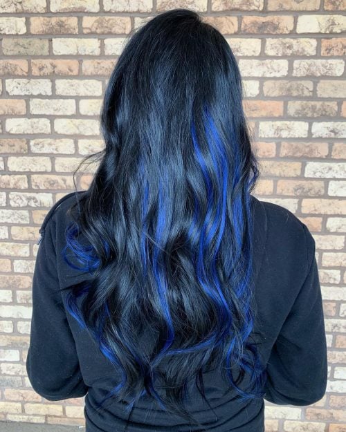 19 Most Amazing Blue Black Hair Color Looks Of 2020