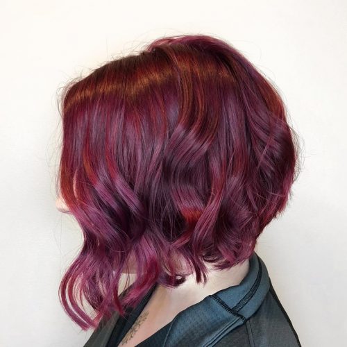 As i of the entirely fashion colors that tin arrive at the axe genuinely flatter whatever peel musical note 26 Incredible Purple Hair Color Ideas Trending Right Now