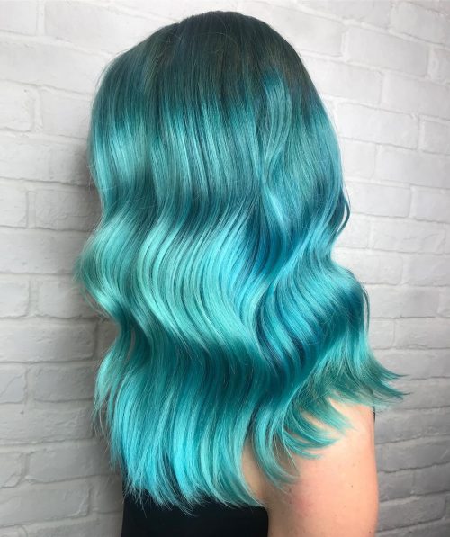 23 Incredible Teal Hair Color Ideas Trending In 2020