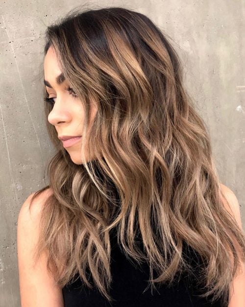 A bronde pilus color is a blend of dark-brown as well as blonde that Bronde Hair = Blonde + Brown as well as These Are xv Gorgeous Examples