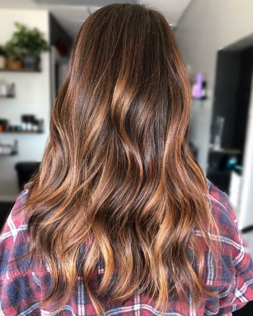 21 Stunning Examples Of Caramel Balayage Highlights For 2020