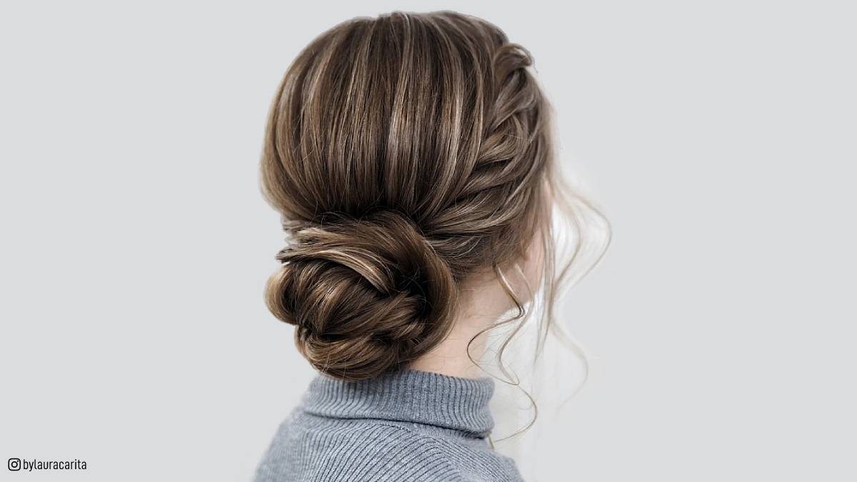 2 Easy Bun Hairstyles with Trick for Wedding  party  prom Updo Hairstyle   YouTube