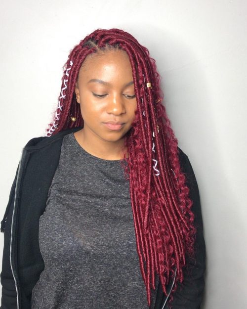 22 Hottest Faux Locs Styles In 2020 Anyone Can Do