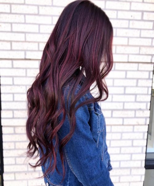 16 Plum Hair Color Ideas That Are Trending In 2020