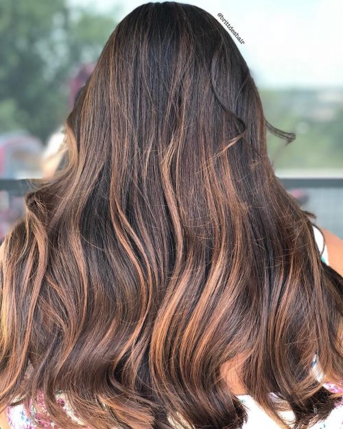 Caramel highlights tin survive used to create an absolute pilus masterpiece 35 Most Delectable Caramel Highlights You’ll See