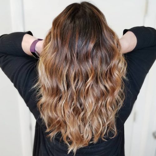 Caramel highlights tin survive used to create an absolute pilus masterpiece 35 Most Delectable Caramel Highlights You’ll See