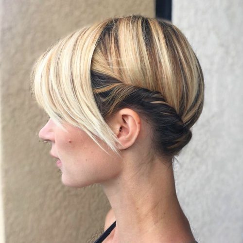 18 Gorgeous Prom Hairstyles For Short Hair For 2020