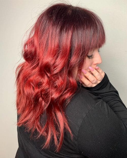 Red Balayage Hair Colors 19 Hottest Examples For 2020