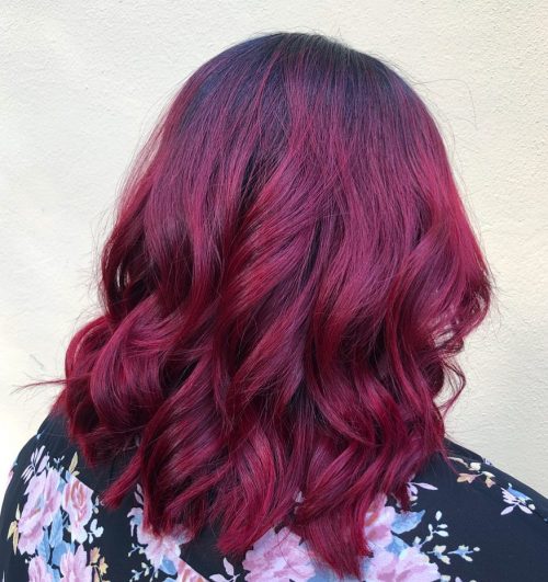 27 Blazing Hot Red Ombre Hair Color Ideas In 2020