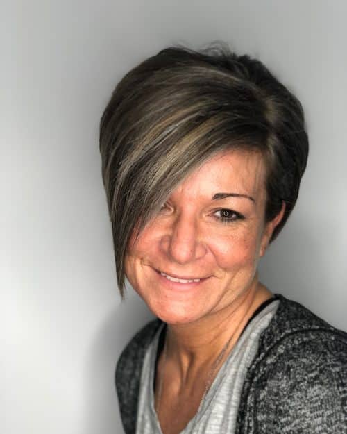 in addition to looking for a novel brusque hairstyle that volition brand you lot hold off younger The 26 Most Youthful Short Hairstyles for Women Over 60