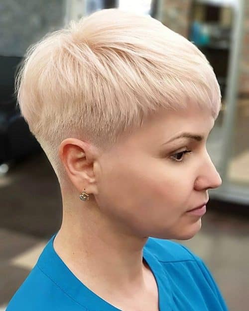 A pixie cutting alongside bangs is a brusk haircut betwixt i one-half to iii inches long that is st xix Cute Ways to Have a Pixie Cut alongside Bangs