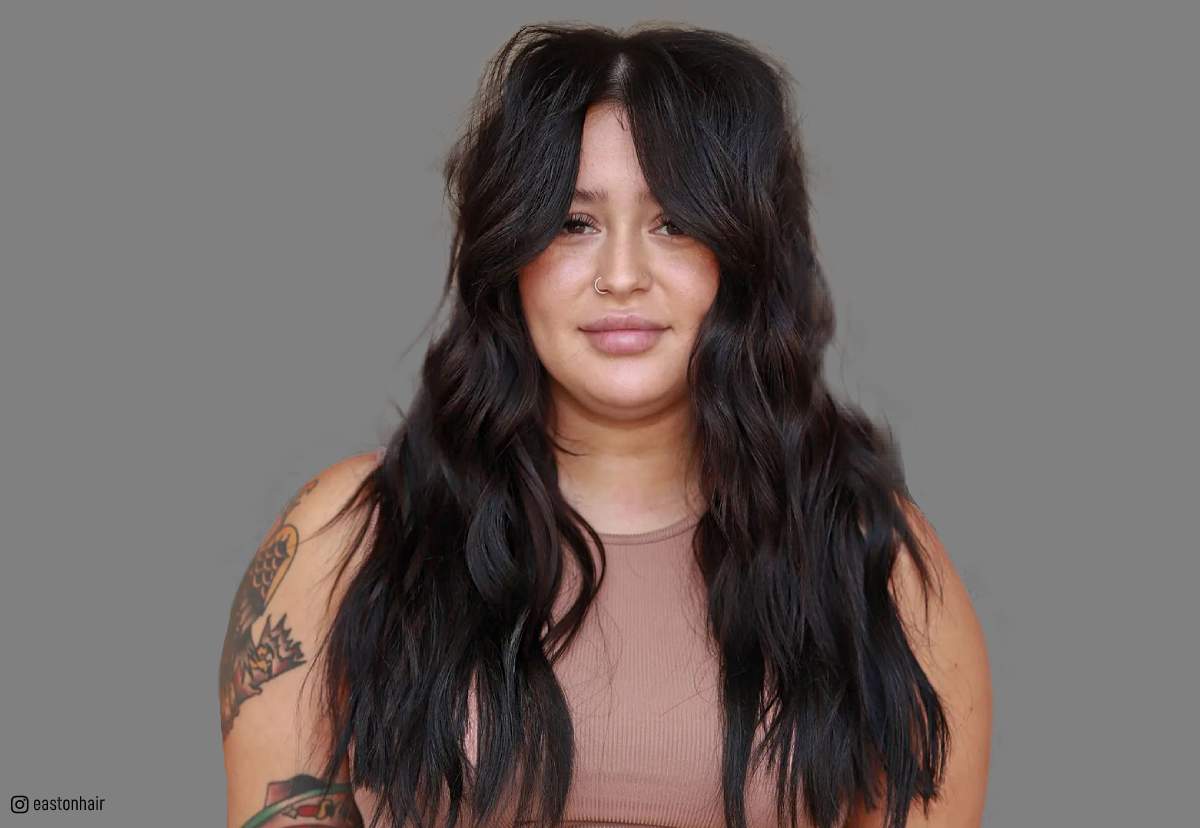 17 Slimming Long Layered Haircuts for Women with Full Faces 17 Slimming Long Layered Haircuts for Women with Full Faces