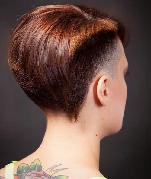 direct pilus that became pop inwards the Top 17 Wedge Haircut Ideas for Short Thin Hair