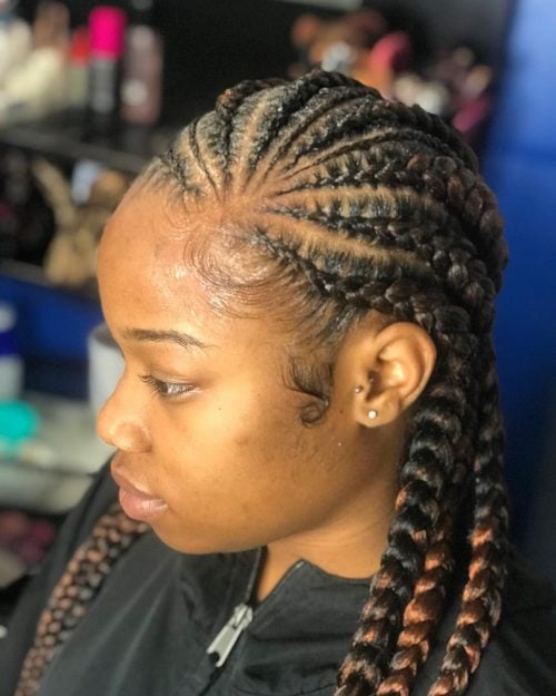s trendsetting hairstyle inward her music videos from the album sixteen Hot Lemonade Braids Inspired yesteryear Beyoncé’s Music Video
