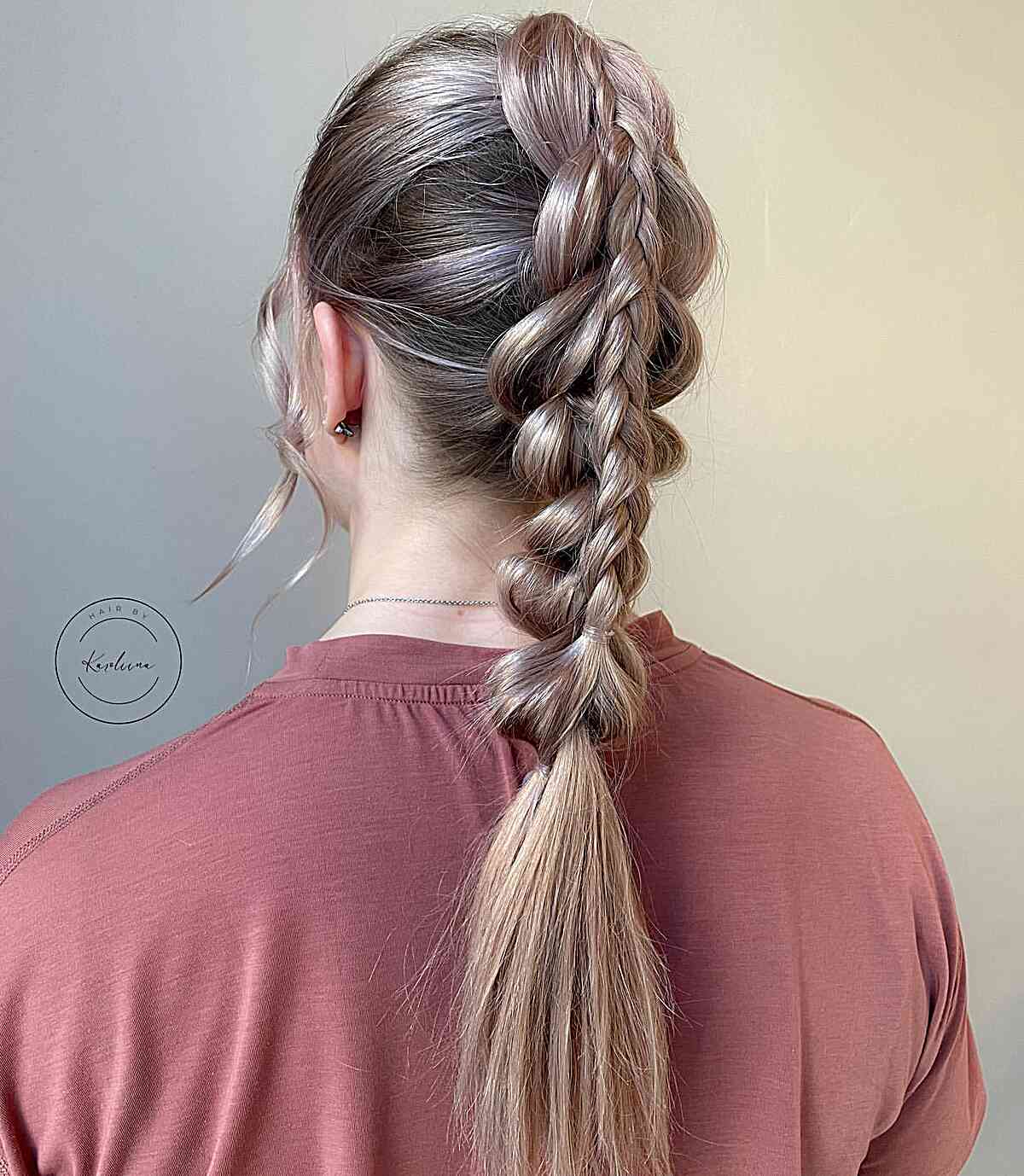Cowgirl-Style Easy Double Braided Pony