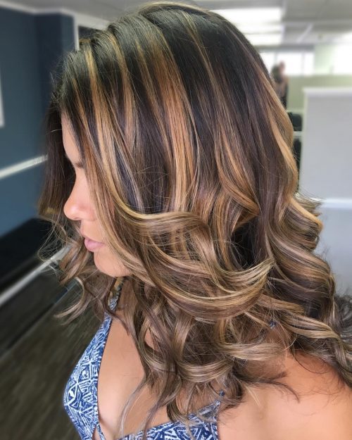 Caramel highlights tin survive used to create an absolute pilus masterpiece 35 Most Delectable Caramel Highlights You’ll See