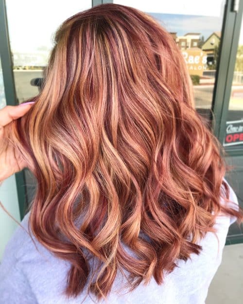 Red as well as blonde pilus colors are a cool twist to the classic blonde pilus that incorporates s xix Best Red as well as Blonde Hair Color Ideas You’ll See This Year