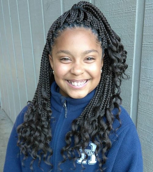 The 11 Cutest Box Braids For Kids In 2020