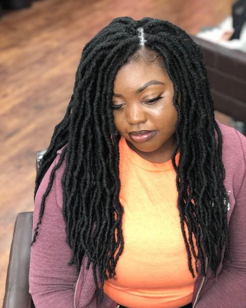 22 Hottest Faux Locs Styles In 2020 Anyone Can Do